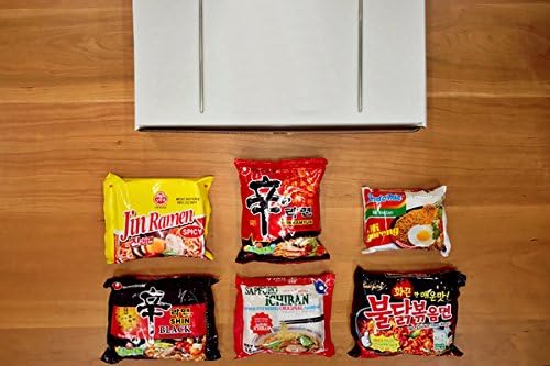 Mystery Box Ramen Snacklicious Assorted Popular Instant Noodle From Japan / Korea / China / Indonesia / Malaysia / ETC. (Deluxe (11pcs/BOX))