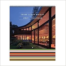 Frank Lloyd Wright 2021 Tiered Wall Calendar Galison 9780735363953 Amazon Com Books