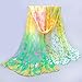 FEITONG New Women Printed Design Soft Chiffon Shawl Wraps Scarf