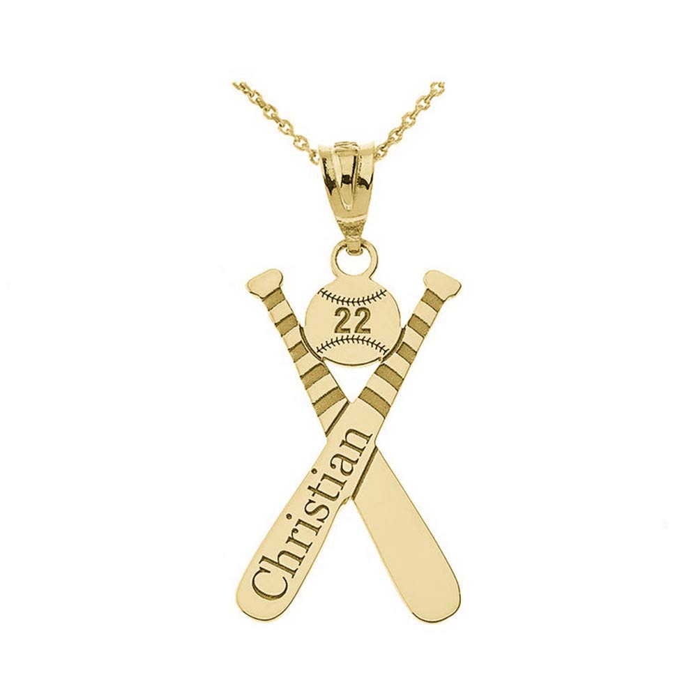 Jewelry Saalort Custom Baseball Bat 
