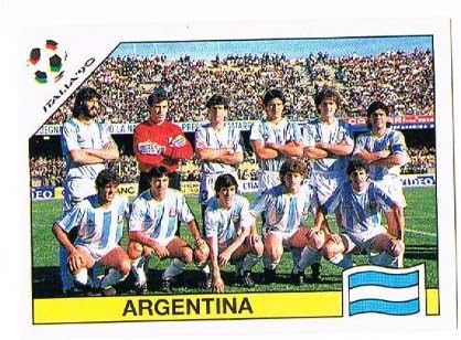 World Cup Story No.220 Argentina 1990 Team Italia 90 - Panini