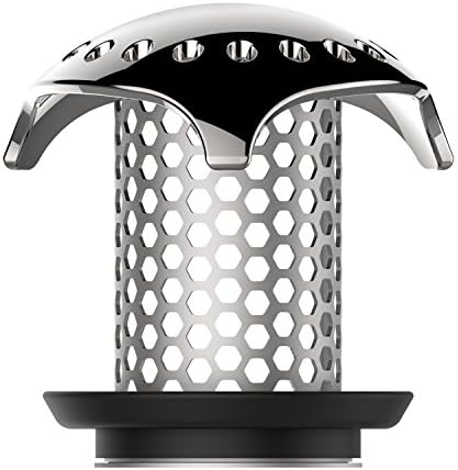 Uxoz Drain Hair Catcher, Stainless Steel Bathtub Drain Protector, Anti-rust and No Mold, Durable Use, Match Drain Sizes from 1.35" to 1.75"