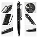 J5 Tactical Pen - 4 in 1 - Black Ball Point, Emergency Glass Breaker, DNA Collector, Personal Defence Device