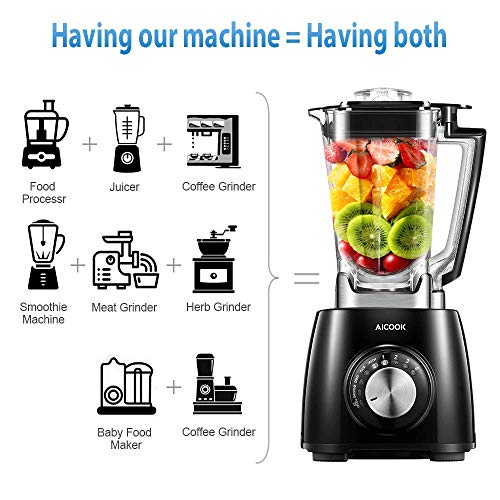 Professional Blender, 1450W Smoothie Blender with 72 Oz BPAFree