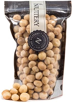 The Nuttery Premium Macadamia Nuts 16 Ounce Pouch Bags