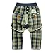 eTree Little Baby Boys' Pants Cotton Lattice Split Rompers Clothing 0-4 Years