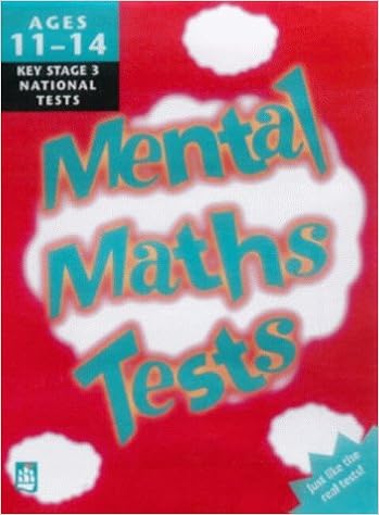 Mental Maths Tests For Key Stage 3 Book And Cassette - 