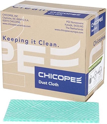 Chicopee 8673 24-Inch Length by 22-Inch Width Masslinn Green Dust Cloth 30-Bag (Case of 5) by Chicopee