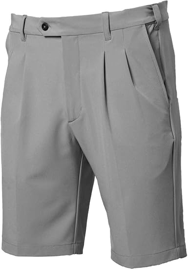 Mens pleated golf shorts Clearance