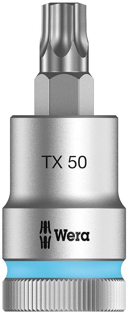 Wera 8767 C HF TORX® Zyklop holding function bit socket, 1/2" drive, TX 50x60mm, 05003836001