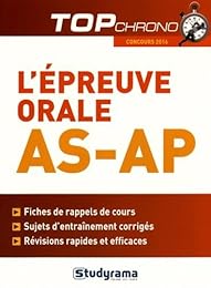 L' épreuve orale AS-AP