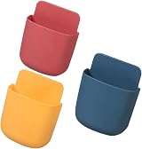 TOPBATHY 3pcs Wall-Mounted Storage Box for Remote Controls & Phones view 4