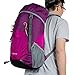 G4Free Large 40L Lightweight Water Resistant Travel Backpack/Foldable & Packable Hiking Daypack(Purple/Red)