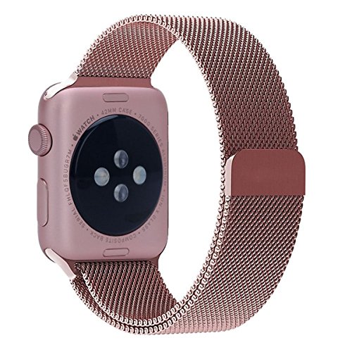 Apple watch band, ysh milanese fully magnetic closure c…