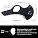 Dust Masks, Activated Carbon Dustproof Masks With Cotton Filter Earloop Cycling Mask for Running Woodworking House Cleaning and Gardening, against Asthma, Pollen Allergies, PM2.5 (Black1)