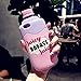 UCLL iphone 7 plus case 3D Cartoon Cute Candy Color Silicon Gel Cover Case for 5.5 inch Iphone 7plus Shockproof Stylish Cell Phone Skin Shell for Fashion Girls (juicy pink)