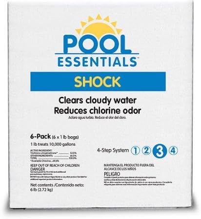 Pool Essentials 25556ESS Shock Treatment, 1-Pound (Pack of 6) (4)
