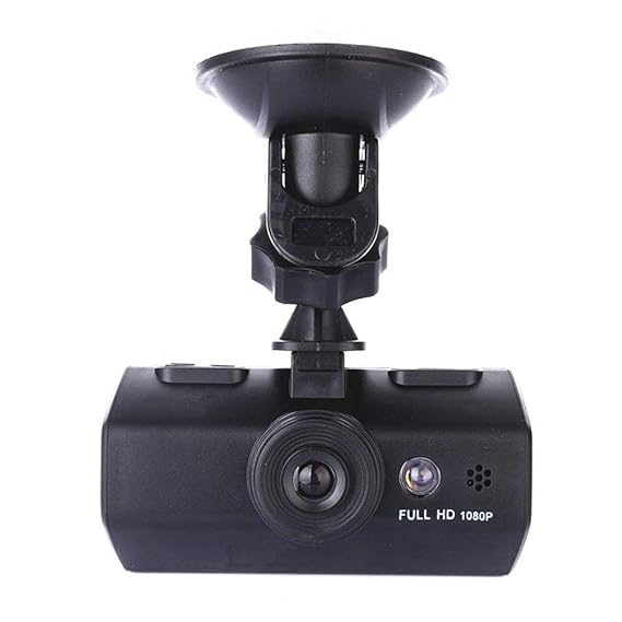 SSCJ Dual Dash Cam Infrarot-Nachtsicht Dual 1080P Front und Rear Dashcam für Autos 2'90 ° -Kamera mit Sony-Sensor, Parkmodus,