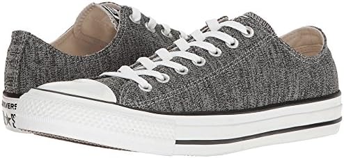 Amazon.com | Converse Chuck Taylor All Star OX Heather Knit Charcoal Grey/Mouse/White Size 5.5 