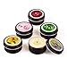 YMING Scented Travel Tin Candles, 100% Natural Soy Wax, Set Of 5 Aromatherapy （Lavender, Vanilla bee, Coral rose, Lemon verbena & mandarin, Spring fresh） - Gift For Women