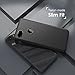 MoKo Google Pixel 3 Case, Lightweight Shockproof Protective Phone Cover, TPU Bumper Edge Twill Phone Case for Google Pixel 3 - Black