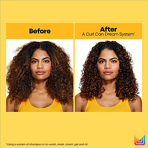 MATRIX A CURL CAN DREAM MOISTURIZING LEAVE-IN CREAM – MOISTURIZES & DEFINES CURLS FOR CURLY, COILY, AND WAVY HAIR, PROTECTS FROM HEAT STYLING, FRIZZ CONTROL & DETANGLER, 16.9 FL OZ