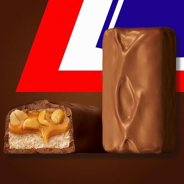 SNICKERS NFL FOOTBALL FUN SIZE CHOCOLATE CANDY BARS, 10.59 OZ BAG