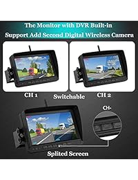 Monitor de 7 pulgadas DVR Digital Wireless System