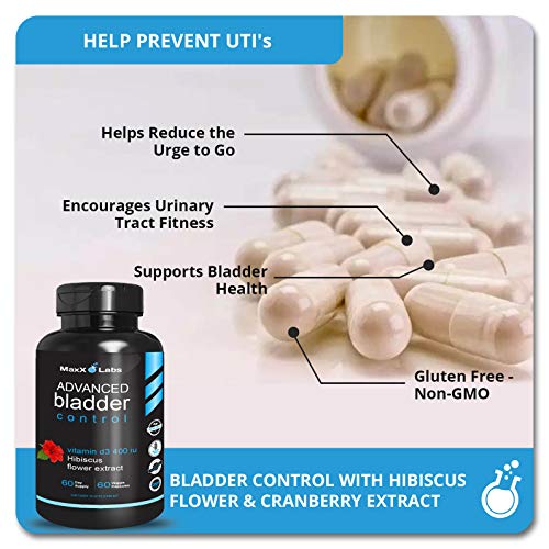Advanced Bladder Control and UTI Potent Blend of Cranberry and