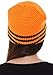 Simplicity Men's Women's Beard Hat Beanie Winter Warm Knit Outdoor Cap Orange