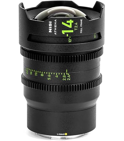 Amazon.com : NiSi, Athena Prime 14mm T2.4 Full Frame Cinema Lens