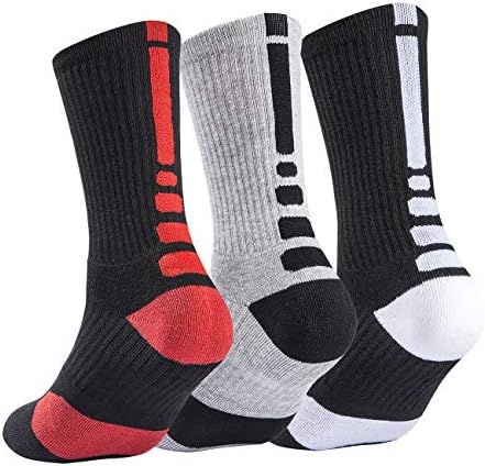 Elite Basketball Sock Cushion Athletic Long Sports Outdoor Socks Dri-fit Compression Sock for Boy Girl Men Women 6.5-11.5