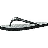 Calvin Klein Women's Sarminya Flip Flop, Black