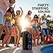 Soundcore Trance Bluetooth Speaker, Party Speaker with 18 Hour Playtime, BassUp Technology, Huge 101dB Sound, LED Lights, Soundcore App, IPX7 Waterproof, Wireless Speaker for Indoors and Outdoorsthumb 1