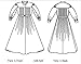Sewing Pattern Laughing Moon 120 - LM 120 : 1840’s / 1860’s Pleated Wrapper, Morning Gown, Work or Maternity Dress