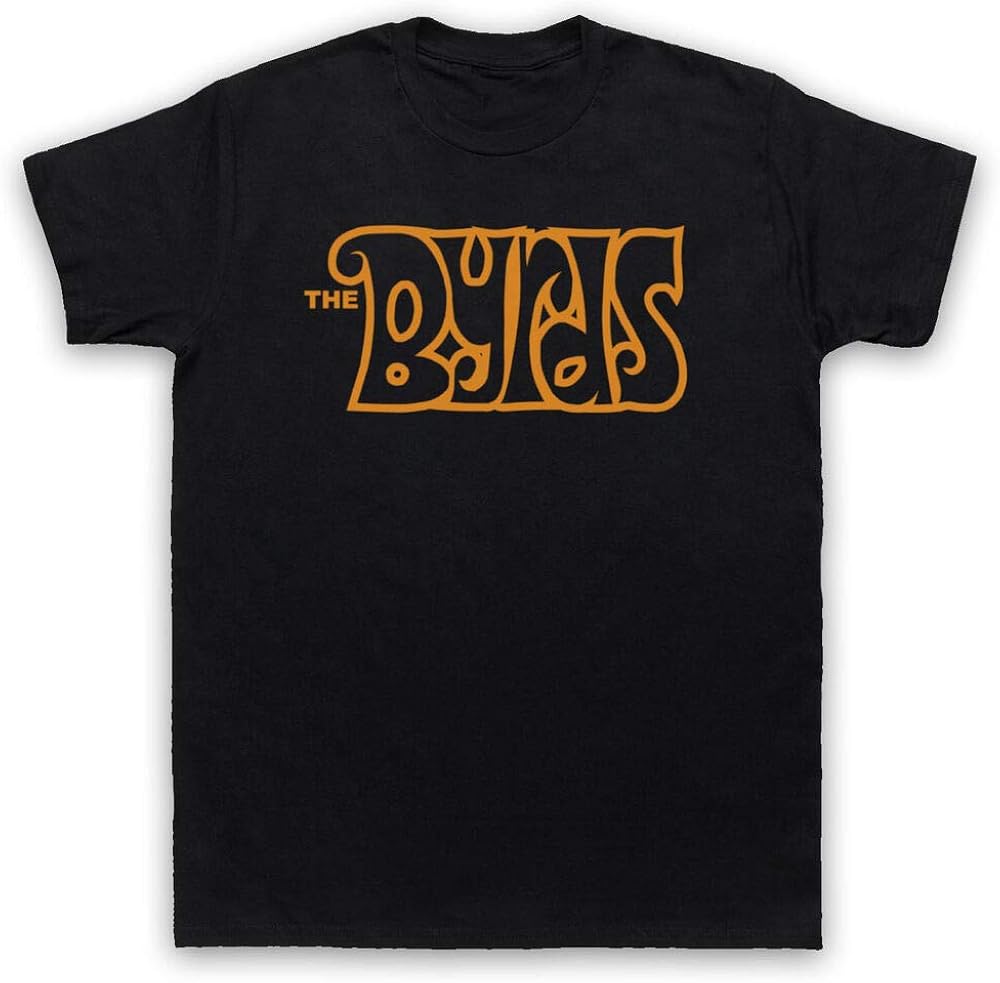 Rock Band The Byrds TShirt Mens Tee Black M Amazon.co.uk Clothing