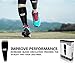 SB SOX Compression Calf Sleeves (20-30mmHg) for Men & Women - Perfect Option to Our Compression Socks - For Running, Shin Splint, Medical, Travel, Nursing, Cycling, and Leg Pain (Black/Gray, Small)