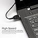 USB 2.0 Cable, Micro-USB to USB USB 2.0 Cable, GearIt (1 Foot 0.3 Meters) (2 Pack) High-Speed A Male to Micro B for Smartphones/Mobile Phone/Tablets / MP3 Players/Cameras/PDA - Black