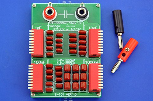 Electronics-Salon 1nF to 9999nF Step-1nF Four Decade Programmable Capacitor Board.