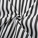 Women Victorian High Waist Skirt Vintage Button Striped Skirt L Color-5