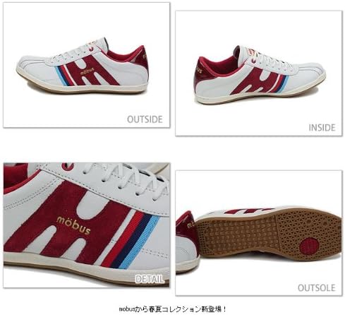 Amazon モーブス Muhlen スニーカー ミューレン S Wht Bordeaux M1210t 1781s Ss12 44 27 0cm スニーカー