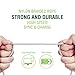 Tolitec Phone Cable | Nylon Braided Silver | 3pack Travel Case Included | Fast Cord High Speed Data and Sync Transfer | Connector Cable Compatible with Apple Device