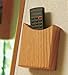 Camco Oak Accents TV Remote Control Holder - Mountable Organizer Stores TV Remote Control, Easy Set Up - Oak Wood Finish (43533)