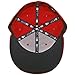 New Era Plain Tonal 59Fifty Fitted Hat (Scarlet Red) Men's Blank Cap
