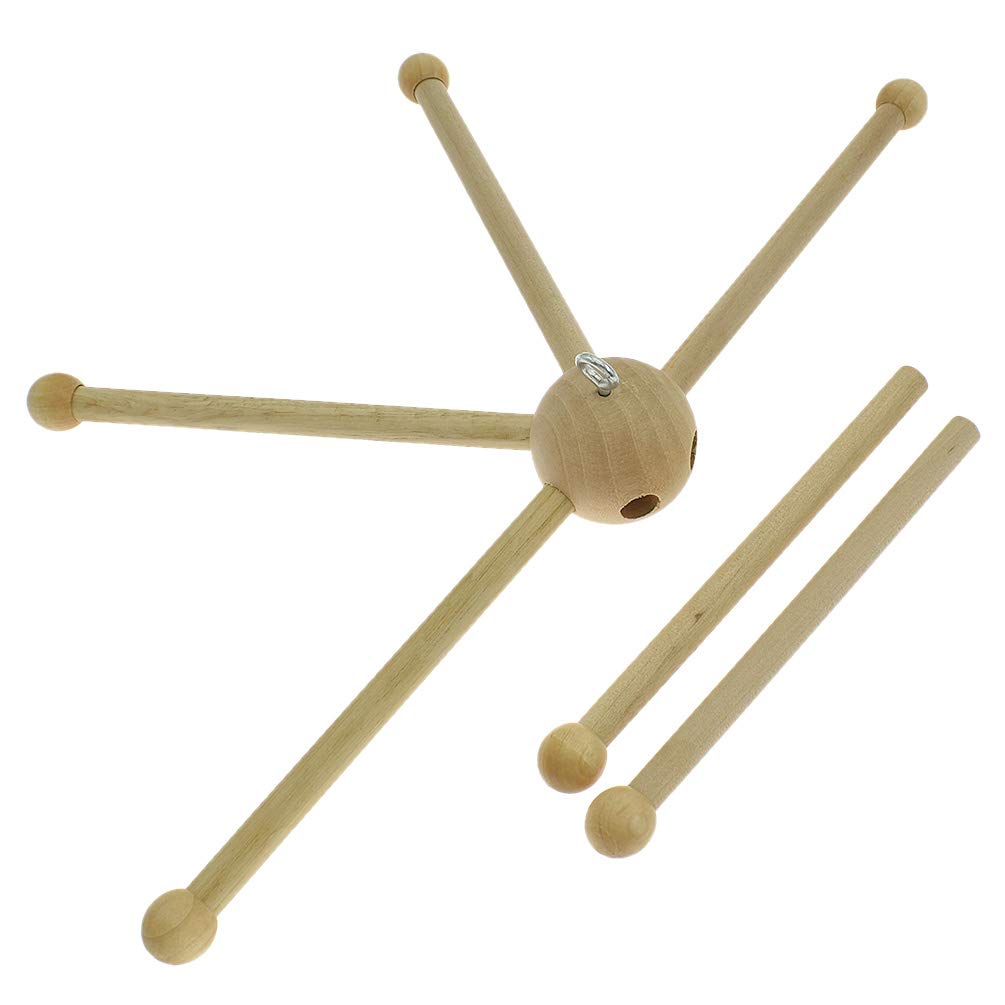 Amazon Com Focalmotors Baby Wooden Mobile Hanger Mobile Kit Crib Mobile Hanging Frame Bed Toy Decoration Diy Crafts Photography Props Newborn Gift Style C Baby