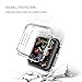 LK Case for Apple Watch Series 4/5 44mm, Soft TPU [Ultra Thin] [HD Clear] All-Around Protective Bumper Case Cover for Apple Watch Series 4/5 44mm
