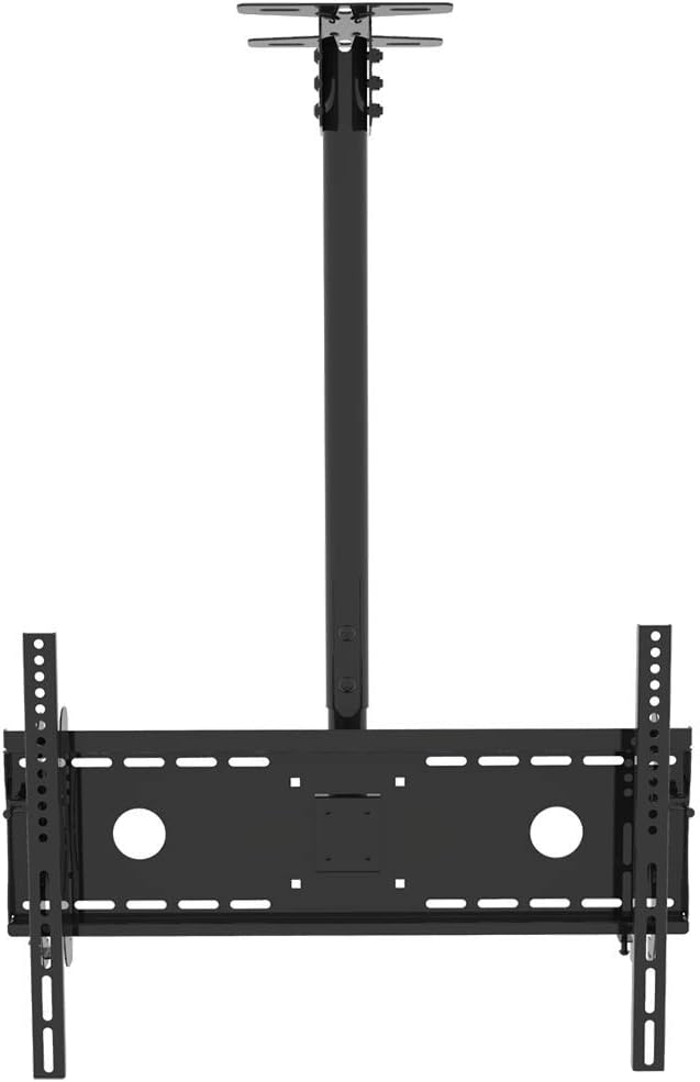 Everstone Ceiling TV Mount for 37 to 70" Adjustable Tilting Full Motion Bracket Fit Most Plasma LED LCD TVs Flat Panel and Curved Displays,Up to VESA 600x400and 135 lbs,HDMI Cable