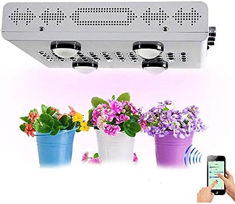 HAOHAODONG WIFI APP Controller Dimmable 600W LED Lifting Light LED Plant Light Greenhouse Planting Hydroponic Box Indoor Plant Light