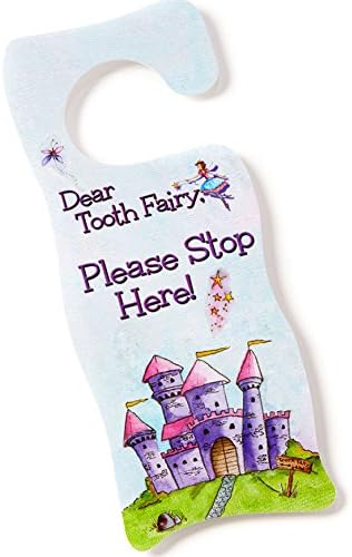 Baby Tooth Album - Tooth Fairy Door Hangar (Pink)