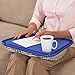 Lapdesks, Desk for Laptop Chair Student Studying Homework Writing Portable Dinner Tray Travel (Blue)thumb 4
